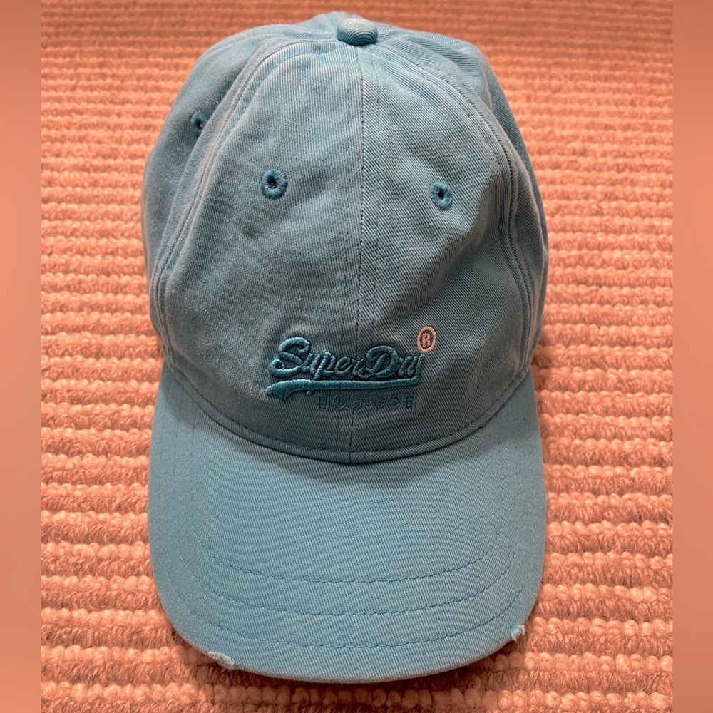 NWOT Superdry Baseball Cap Blue